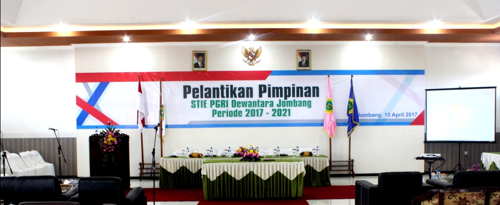 PERESMIAN GEDUNG BARU DAN PELANTIKAN PIMPINAN STIE PGRI DEWANTARA JOMBANG PERIODE 2017-2021 PERESMIAN GEDUNG BARU DAN PELANTIKAN PIMPINAN STIE PGRI DEWANTARA JOMBANG PERIODE 2017-2021