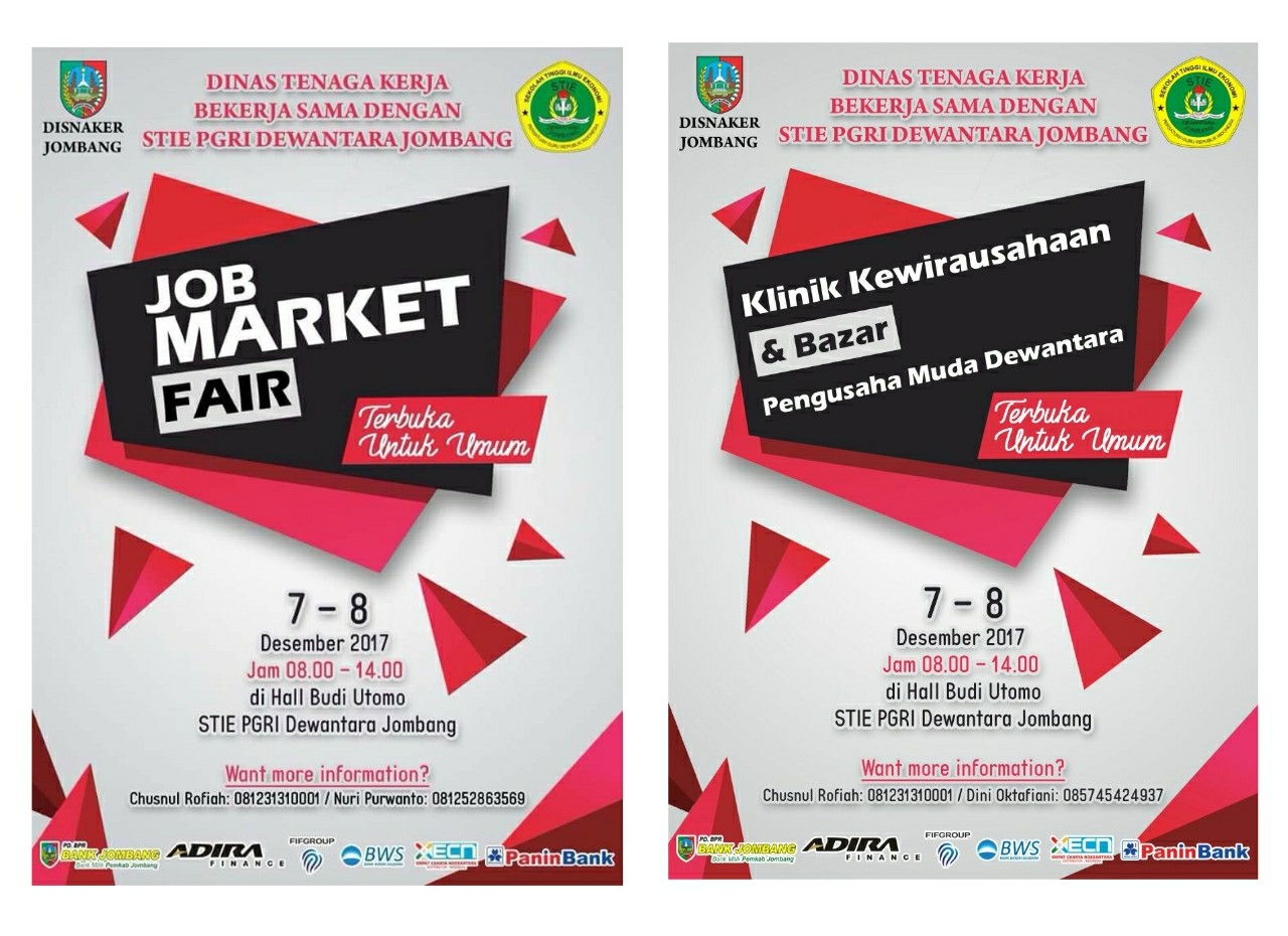 JOB MARKET FAIR – KLINIK KEWIRAUSAHAAN DAN BAZAR PENGUSAHA MUDA DEWANTARA JOB MARKET FAIR – KLINIK KEWIRAUSAHAAN DAN BAZAR PENGUSAHA MUDA DEWANTARA