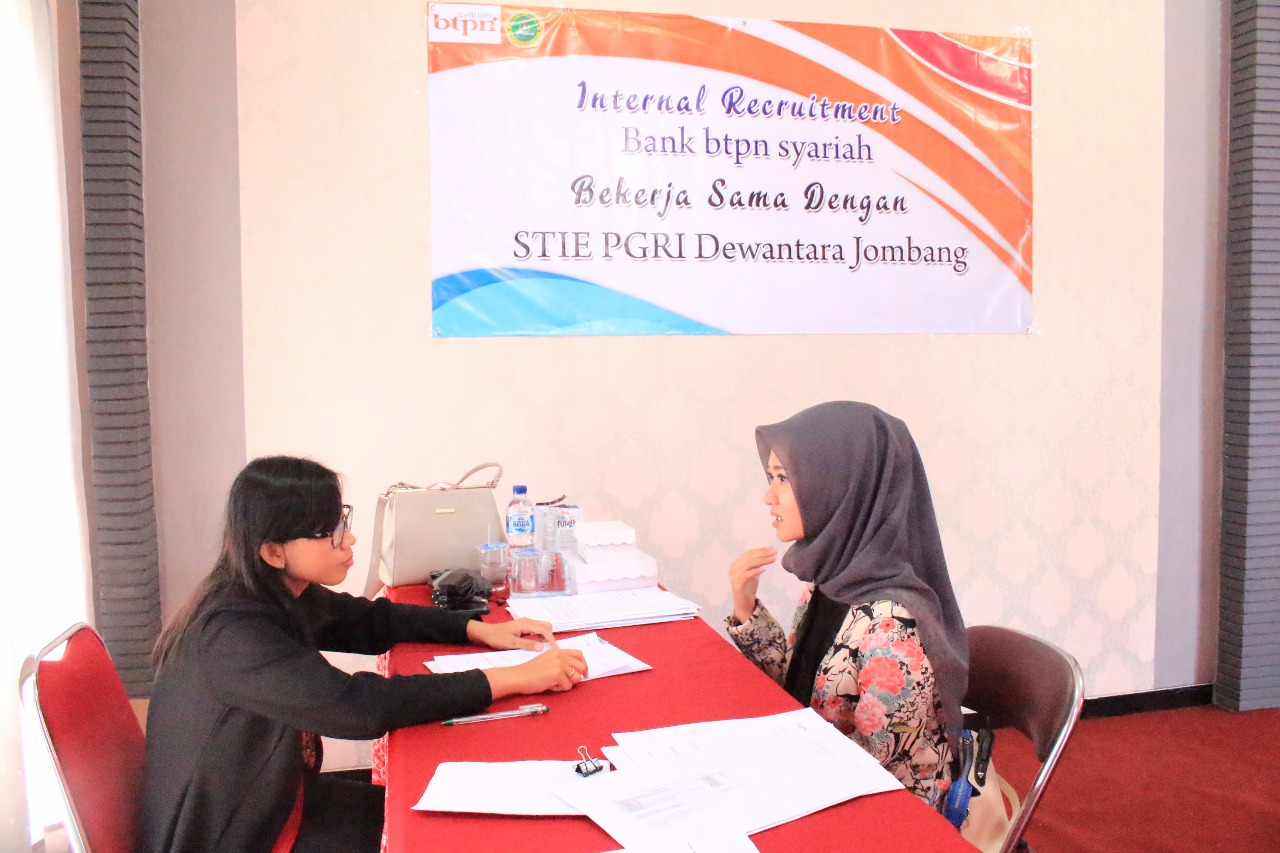 Internal Recruitment BTPN Syariah di STIE PGRI Dewantara Jombang Internal Recruitment BTPN Syariah di STIE PGRI Dewantara Jombang