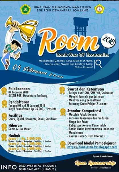 ROOM ( Rank One Of Economics ) 2018 ROOM ( Rank One Of Economics ) 2018