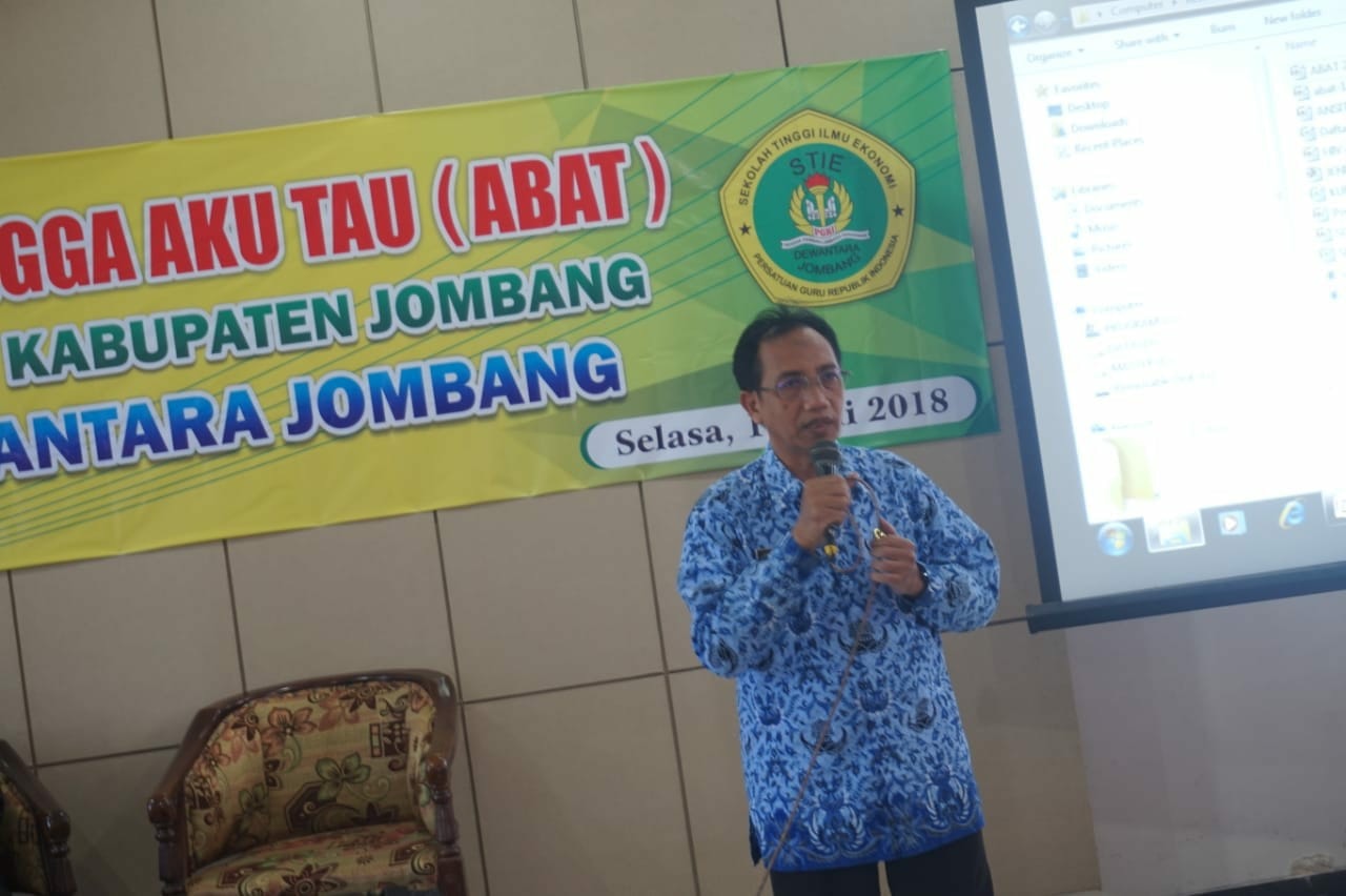 DINAS KESEHATAN KABUPATEN JOMBANG BEKERJASAMA DENGAN STIE PGRI DEWANTARA JOMBANG SUKSES MENGADAKAN PENYULUHAN ABAT DINAS KESEHATAN KABUPATEN JOMBANG BEKERJASAMA DENGAN STIE PGRI DEWANTARA JOMBANG SUKSES MENGADAKAN PENYULUHAN ABAT