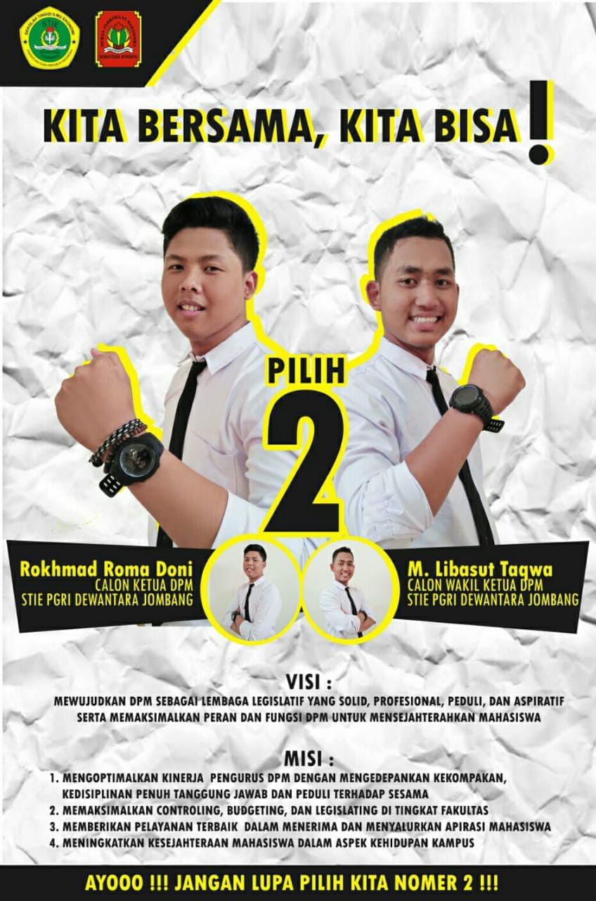 20 Koleski Terbaru Pamflet Calon Ketua Little Duckling Blog