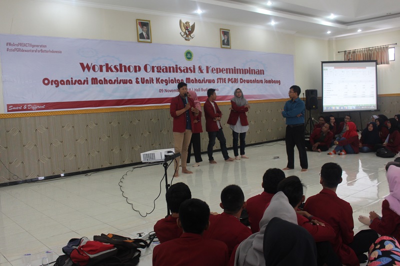 MENUMBUHKAN SEMANGAT BERORGANISASI, MELALUI WORKSHOP ORGANISASI DAN KEPEMIMPINAN MENUMBUHKAN SEMANGAT BERORGANISASI, MELALUI WORKSHOP ORGANISASI DAN KEPEMIMPINAN