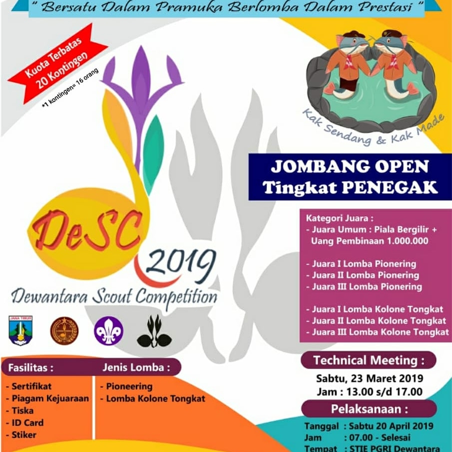 DEWANTARA SCOUT COMPETITION 2019 DEWANTARA SCOUT COMPETITION 2019