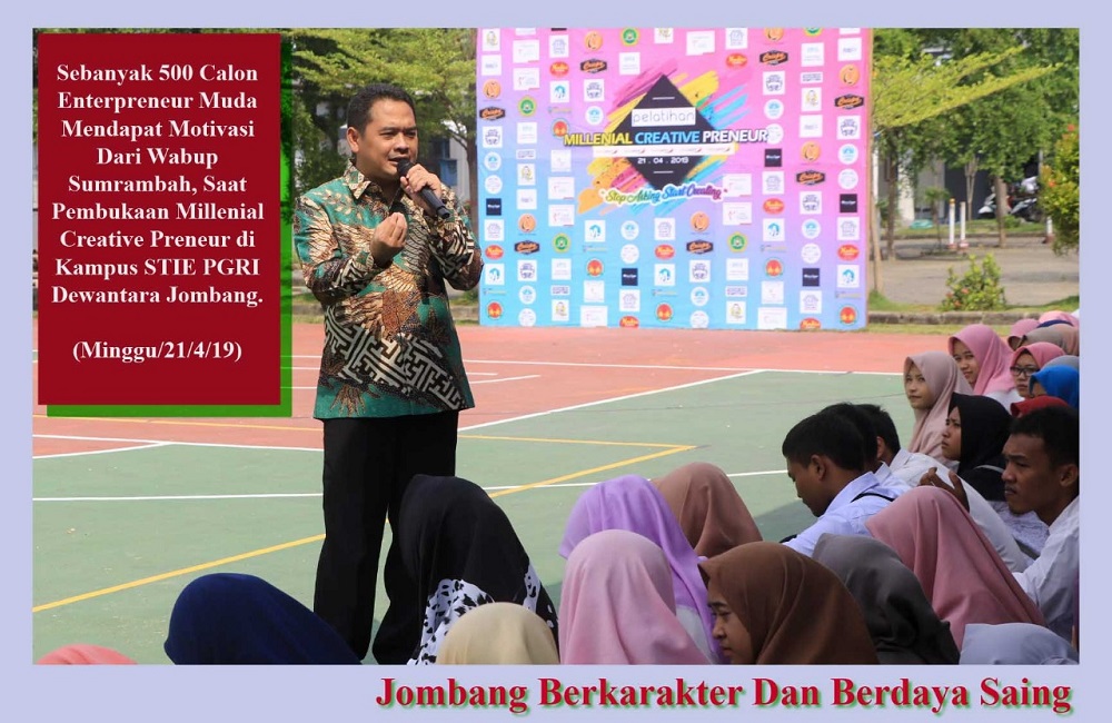 MEMERIAHKAN HARI KARTINI, STIE PGRI DEWANTARA JOMBANG GELAR PELATIHAN MILENIAL CREATIVE PRENEUR TAHUN 2019 MEMERIAHKAN HARI KARTINI, STIE PGRI DEWANTARA JOMBANG GELAR PELATIHAN MILENIAL CREATIVE PRENEUR TAHUN 2019