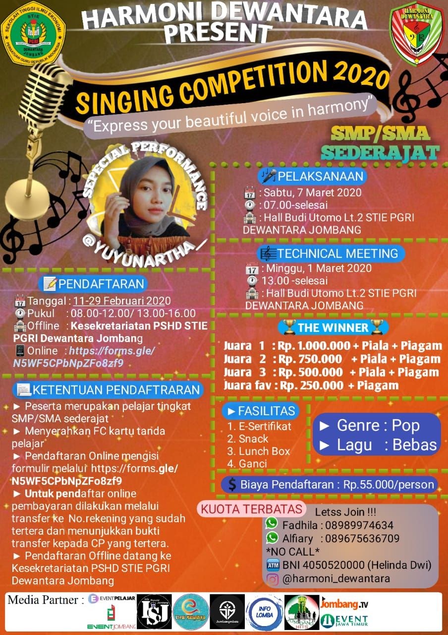 SINGING COMPETITION 2020 SINGING COMPETITION 2020