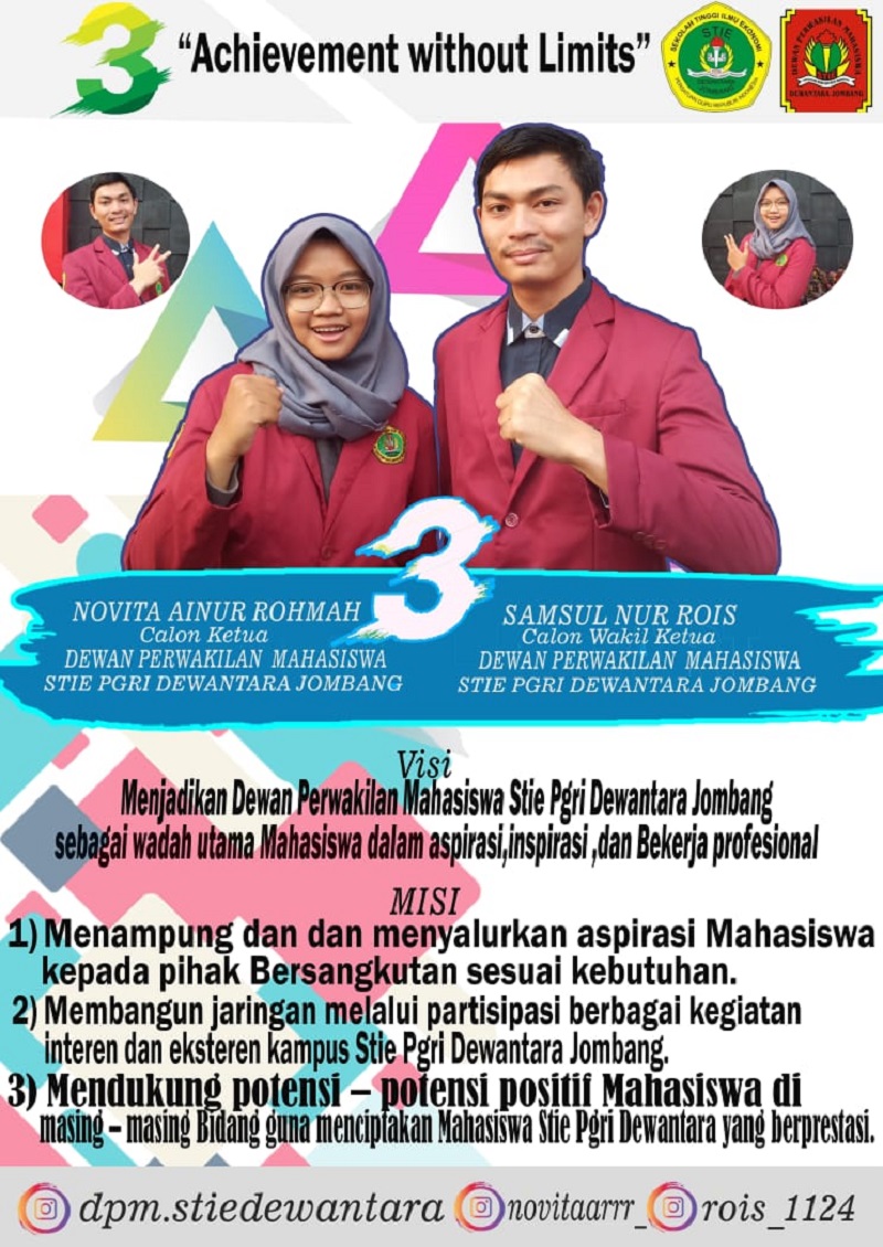 Deklarasi Kampanye Calon Ketua Dan Wakil Ketua Ormawa Stie Pgri Dewantara Tahun 2019 Sukses Digelar Stie Pgri Dewantara Jombang
