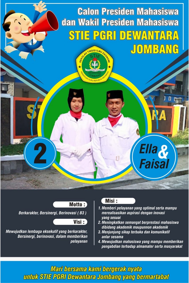 Deklarasi Kampanye Calon Ketua Dan Wakil Ketua Ormawa Stie Pgri Dewantara Tahun 2019 Sukses Digelar Stie Pgri Dewantara Jombang