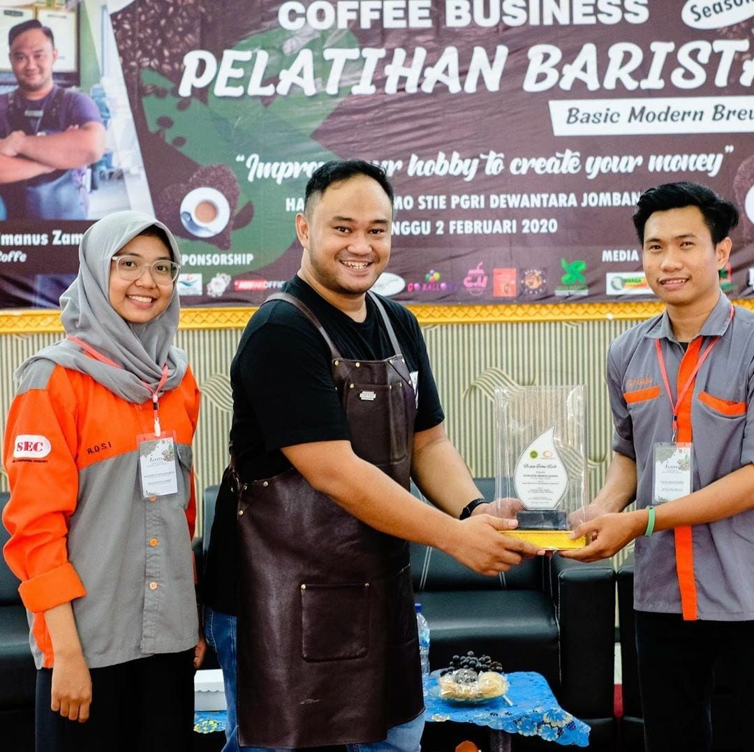ENTREPRENEUR OF DEWANTARA JOMBANG SUKSES GELAR PELATIHAN BARISTA SEASON 2 ENTREPRENEUR OF DEWANTARA JOMBANG SUKSES GELAR PELATIHAN BARISTA SEASON 2