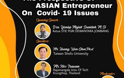 WEBINAR INTERNASIONAL : THE PRESPECTIVE OF ASIAN ENTREPRENEUR ON COVID-19 ISSUES